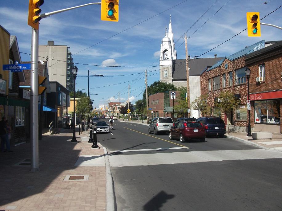 Wellington St. West in Hintonburg, Ottawa